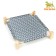 GAMAK bed for animals "Cozy", 47 x 42 x 10 cm, gray