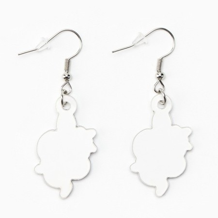 New Year's earrings “Believe in Dream” for the New Year, 7 x 9 cm-4