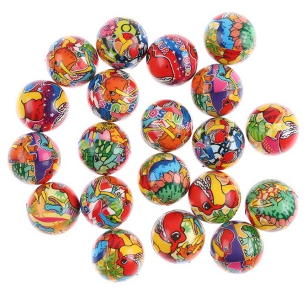 Soft ball "Dinosaurs", 4.5 cm, species mix-2
