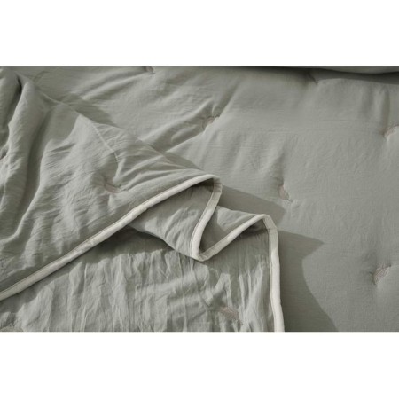 A set with a covering “Erica”, size 160x220 cm, 50x70 cm, beige color-5