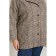 Female jacket, size 66, brown color
