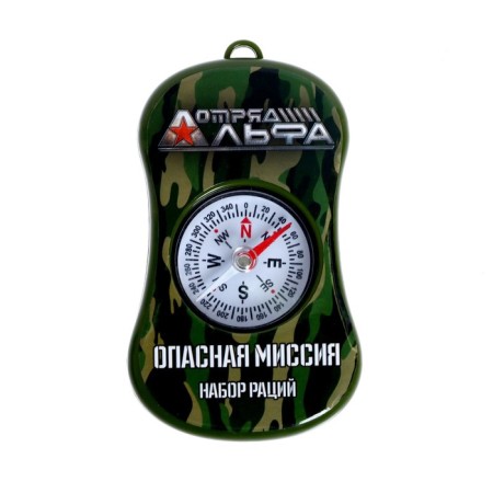 Game set with radio "Dangerous Mission"-4