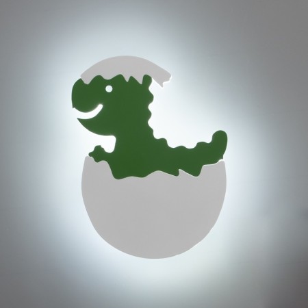 Bra "dinosaurus" LED 24W white-green 36x30 cm-1