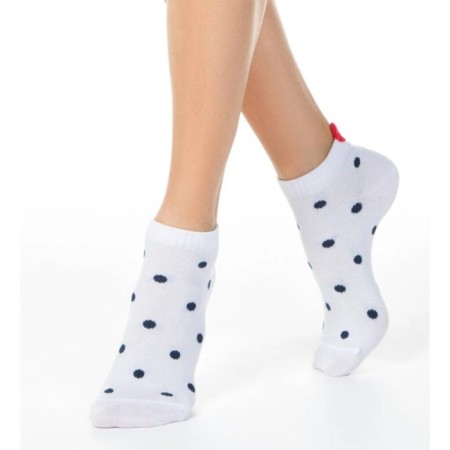 Women's socks Active, size 23, white color-1