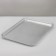 Aluminum baking sheet, 63 × 46 cm, h = 3.5 cm, silver color
