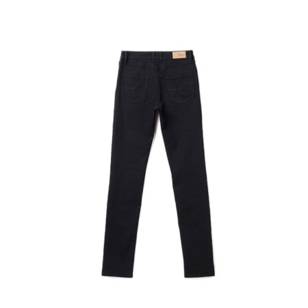 Women's jeans with the effect "Instant Correction of the abdomen" CONTE ELEGANT, size S, Black color-3