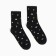 Women's socks, black color/space, size 38-40