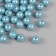 Set of beads "Pearls" d 12 mm, 250 gr, gray-blue