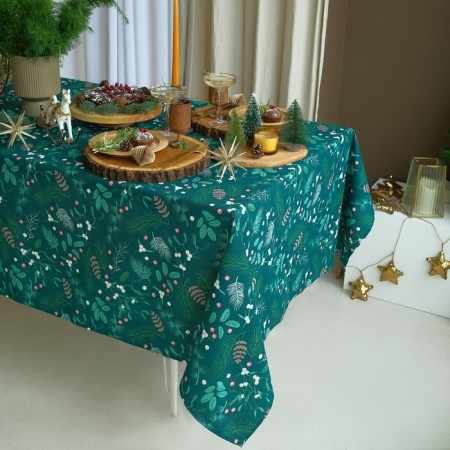 Tables NEEDLAS 149x110 +/- 3cm, 100% cotton, mobbled 164 g/m2-1