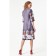 Female dress, size 46, purple color