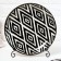 Lryagan Round Rishtan Ceramics 28 cm, Atlas in Dagger Pack