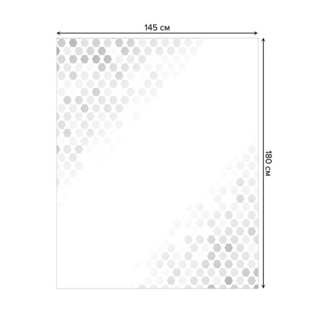 The tablecloth "Dazy" table ", rectangular, Saten, size 145x180 cm-1