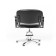 Hairdressing chair, black color