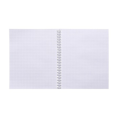 A notebook of 96 sheets in a cage on the crest "Brilliant thoughts", covered cardboard, lamination Soft Touch, foil embossing, block 60g/m2, mix-1