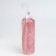Voschshina candle, 4.5x4.5x12.5 cm, fuchsia metallic