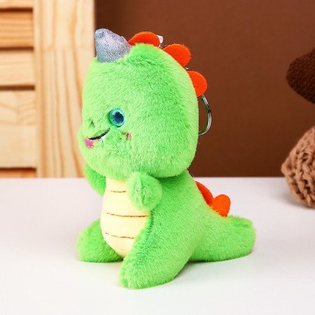 Soft toy "Dragon" on a key fob, 12 cm, color mix-1