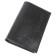 Cover for passport, black color
