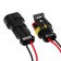 Car connector, hermetic plug-Gnesdo DJ7021-1.5-11/21, 2 contacts, set 2 pcs