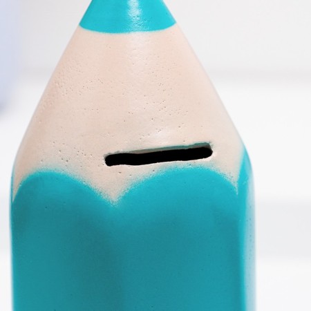 Pig a case "Pencil" Mint, 21cm-2