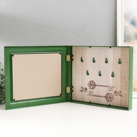 Closed closed "bird" 26.5x31.5 cm green-2