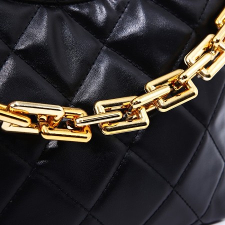 Bag Cross-Bodi with a zipper, black color-3