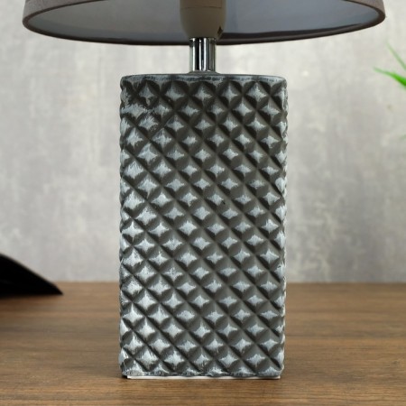 Table lamp 32165/1 E14 40W gray 20x20x34 cm Risalux-3
