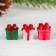 Miniature Puppet “Gift”, set 4 pcs, size 1 pc: 1.5 × 1.5 × 1.6 cm, Mix color