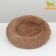 Lesser for dogs and cats, long fur, 60 x 60 x 20 cm, brown