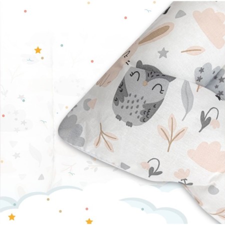 Pillow Children's "Bunny" swan fluff, size 40x60 cm-3