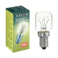 Favoring lamp Favor, E14, 15 W, 230 V, for refrigerators and sewing machines