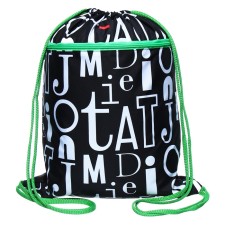 A bag for shoes with a pocket of 470 x 340 mm, Hatber Words