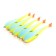 Yaman foamy fish on a double, 110 mm, color 26 UV, 5 pcs.