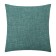 Pillowcase decorative Ethel Style 45x45 cm, green color, polyester