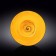 Deep plate Wilmax England Spiral, D = 27 cm, 250 ml, yellow color