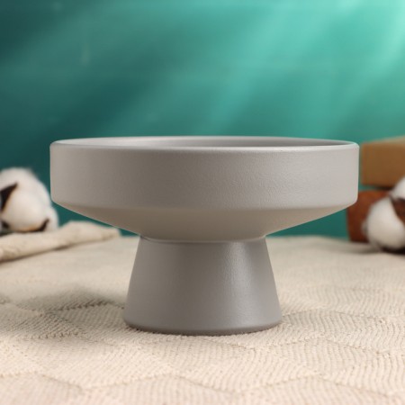 Kashpo - stand "Christopher", 13x13x8cm, gray