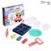 Set for playing with plasticine "Funny transport", 4 jars with plasticine