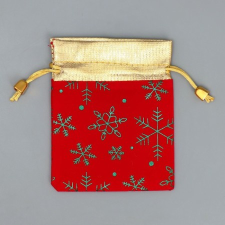 Gift sugar suction "with love", snowflakes, embossing, 10 x 12 cm +/- 1.5 cm, New Year-5