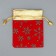 Gift sugar suction "with love", snowflakes, embossing, 10 x 12 cm +/- 1.5 cm, New Year
