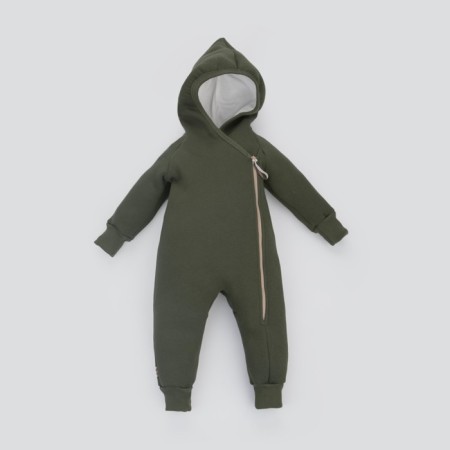 Комбинезон детский KinDerLitto «Карамелле-2», рост 80-86 см, цвет хаки