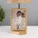 Table lamp with a photo frame 12x17cm (plastic insert) 20x20x35cm