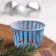 Paper form "muffin", snowflakes, 5 x 4 cm, set 50 pcs.