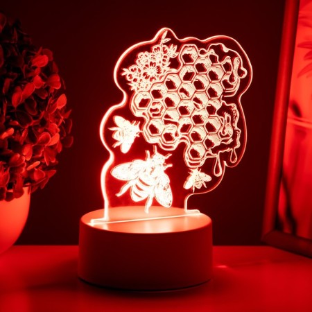 Light "Bee" LED white 12x9.5x15 cm Risalux-3