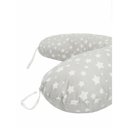 Pregnant Amarobaby pillow "Gray Star", size 25x170 cm-3