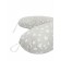 Pregnant Amarobaby pillow "Gray Star", size 25x170 cm