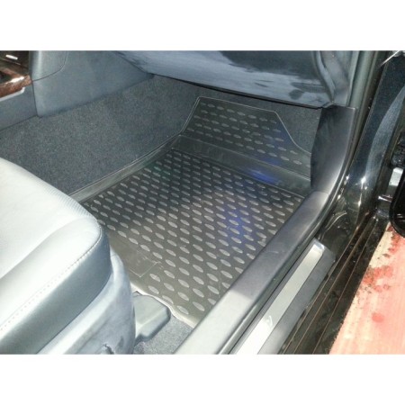 3D mats in the Toyota Camry salon, 2014-2016, 4 pcs. (polyurethane)-3