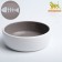 Ceramic "fish bone" 300 ml 13.4 x 4 cm, gray-white