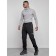 Warm pants, size 56, black color