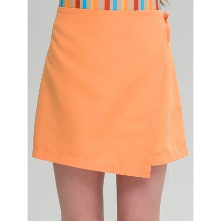 Bathing shorts for girls, height 128 cm, peach color