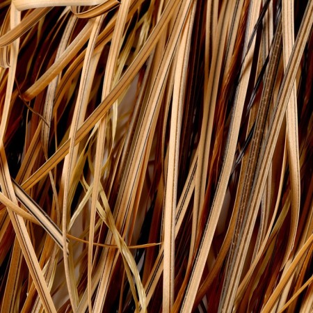 Decor "Artificial straw", dark beige color-1
