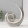 Souvenir Ceramics "Hurry with a ball" silver-white 27x22x7 cm
